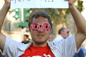 Proteste gegen den Tag der Deutschen Immobilienwirtschaft (3)